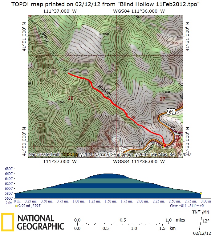 Blind Hollow GPS track